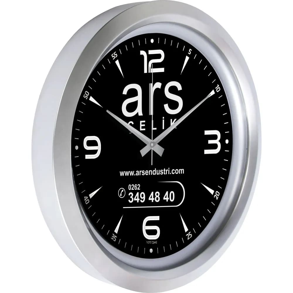 V30-743-G Metalize Duvar Saati