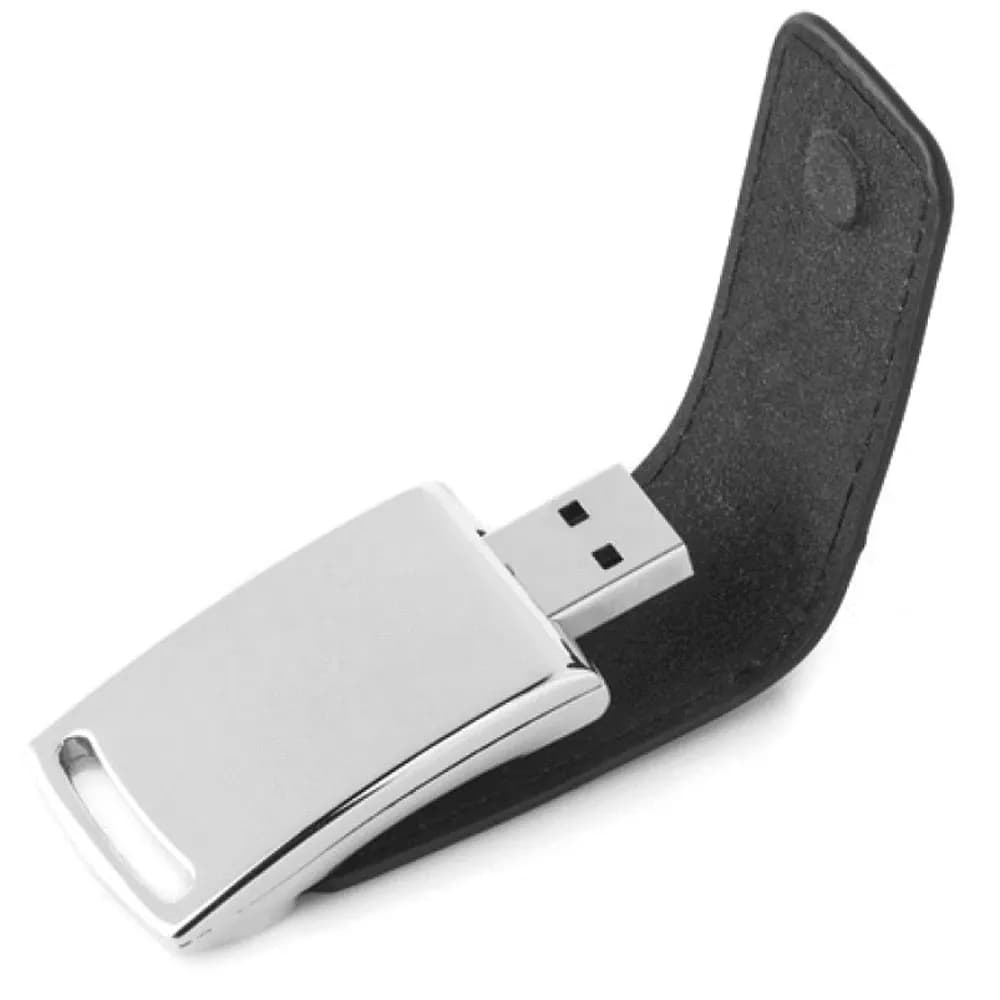 8745-16GB Deri USB Bellek