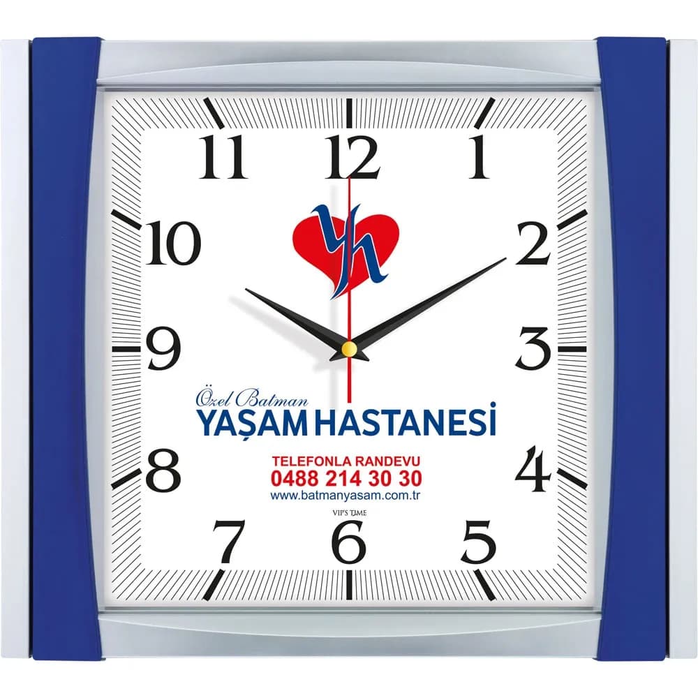 V30-515-L Plastik Duvar Saati