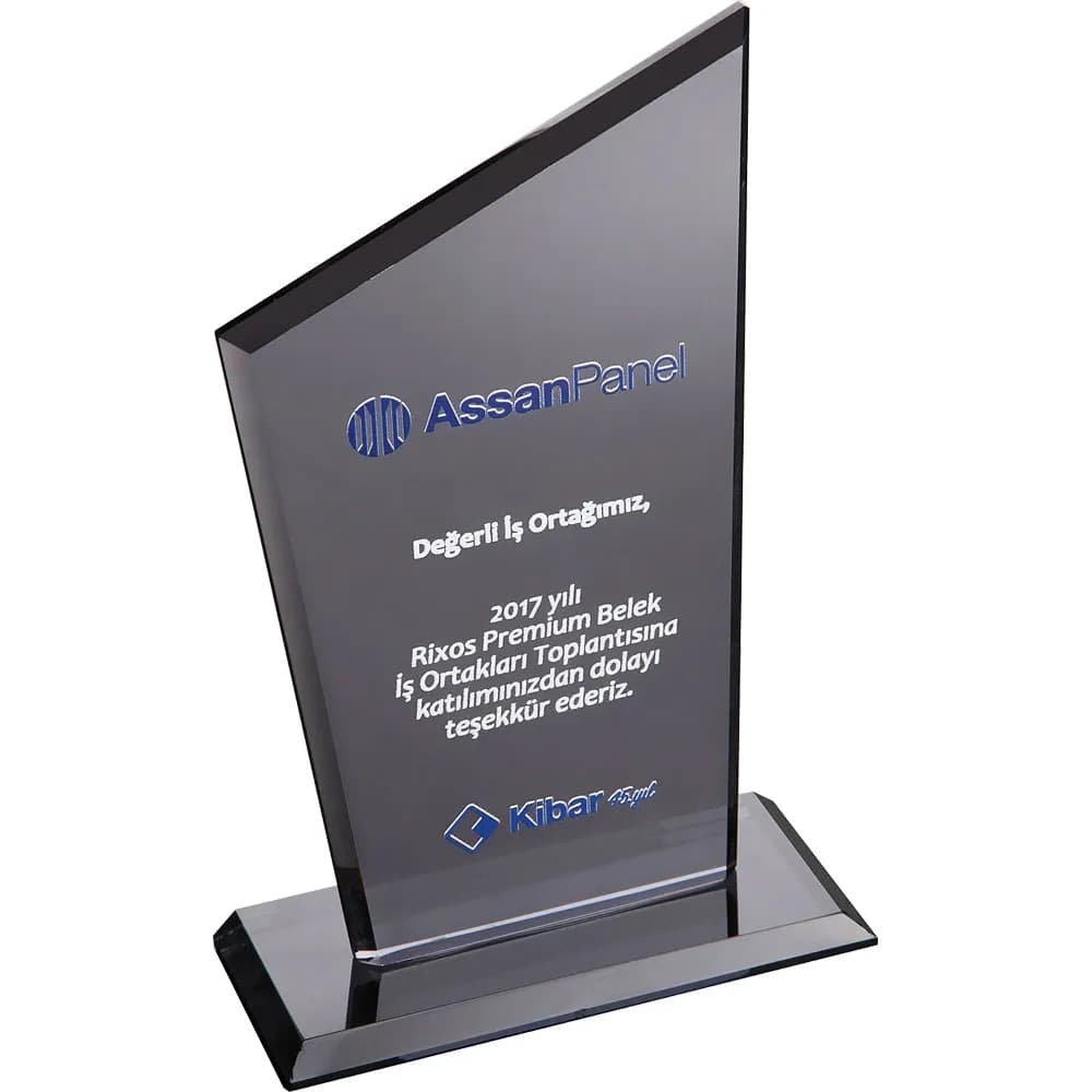 EKT-310-ŞF Kristal Plaket