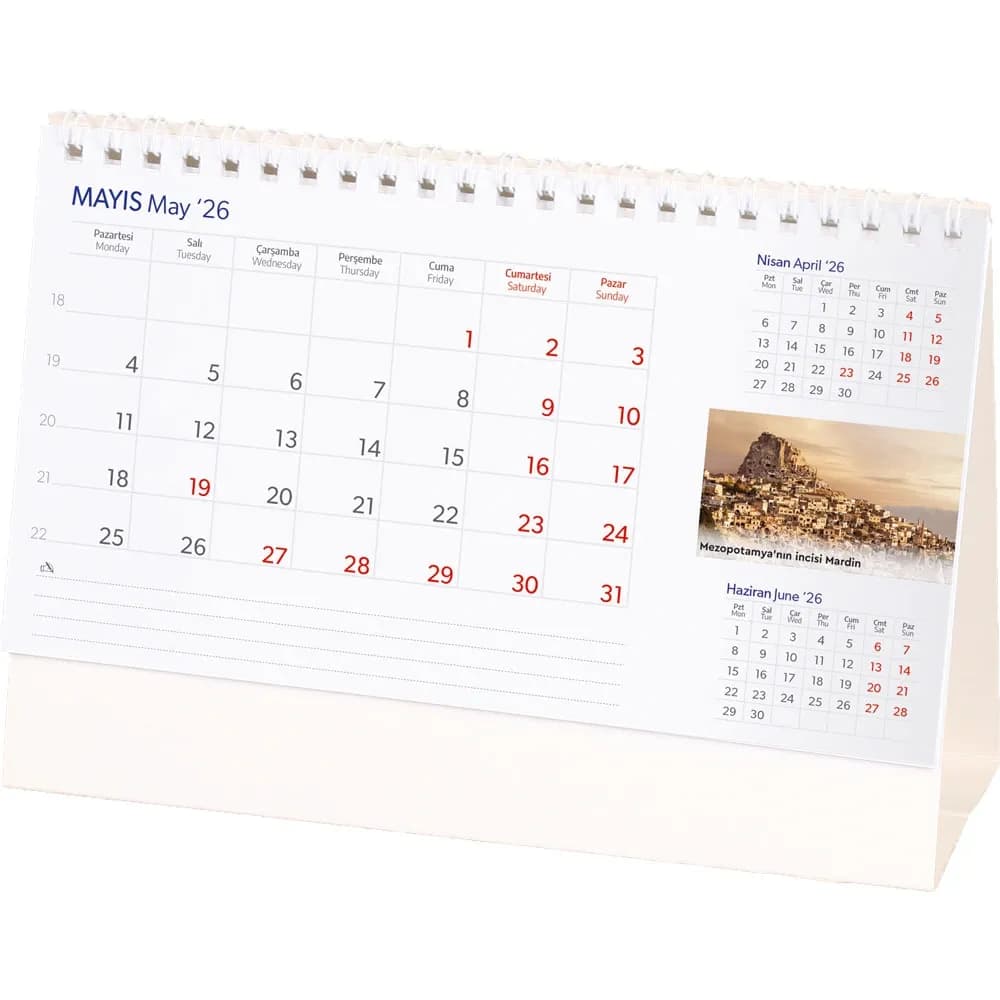 AMT-03-BT Anadolu Masa Takvimi