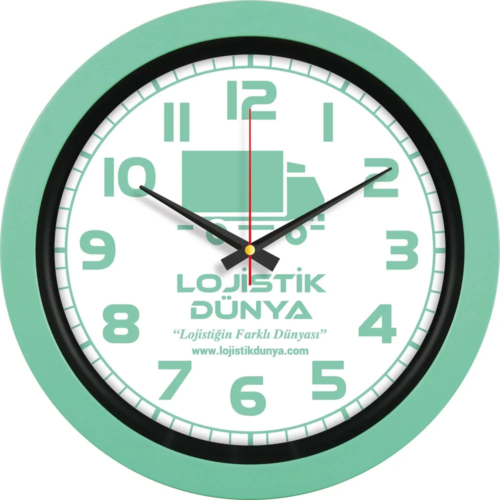 V30-346-MYSL Plastik Duvar Saati
